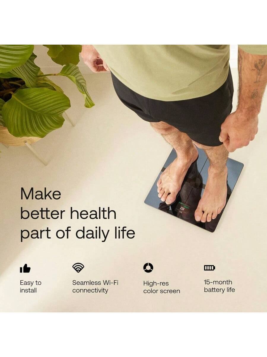 Make better health part of daily life

- Easy to install
- Seamless Wi-Fi connectivity
- High-res color screen
- 15-month battery life