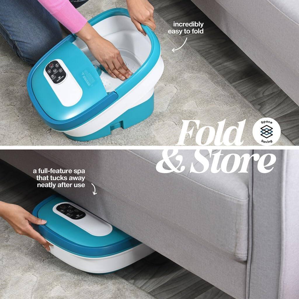 Fold & Store

incredibly easy to fold

a full-feature spa that tucks away neatly after use

space saving