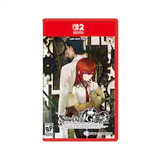 102 NINTENDO SWITCH. ART NOT FINAL. Steins;Gate Reboot. ESRB: RP. SPIKE CHUNSOFT
