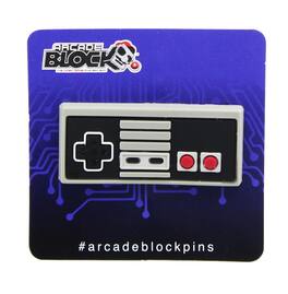 Nerd Block - Nintendo NES Controller PVC Collector Pin - Black