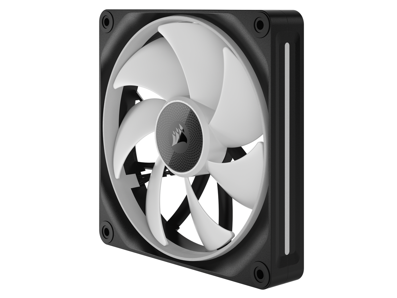 Alt View 7. CORSAIR - CORSAIR LX RGB Series, iCUE LINK LX140 RGB, 140mm Fan, Dual Pack - RGB.