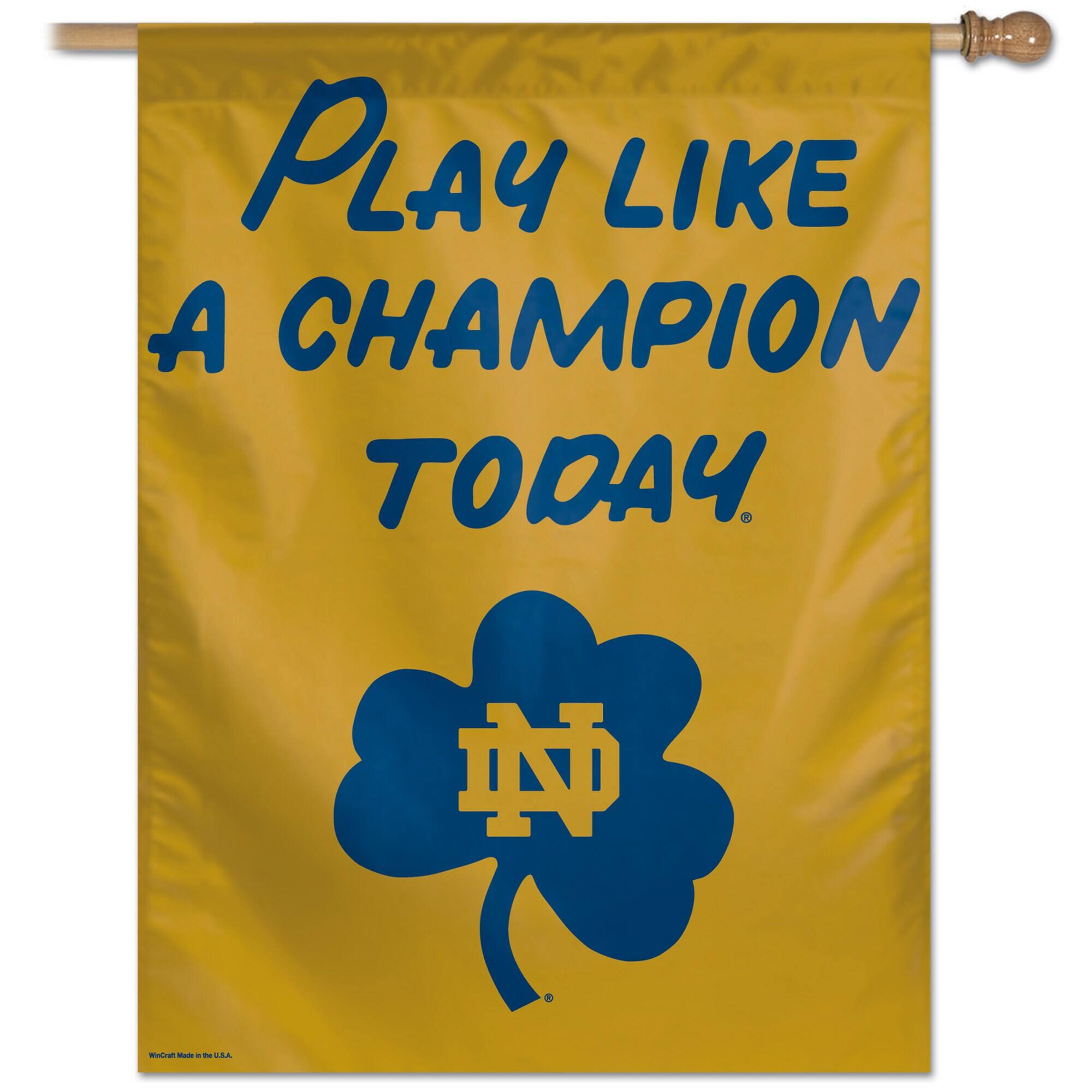 Play Like a Champion Today.  
UAA