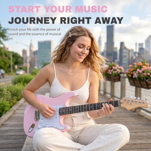 START YOUR MUSIC JOURNEY RIGHT AWAY  
Enrich your life with the power of sound and the essence of musical art