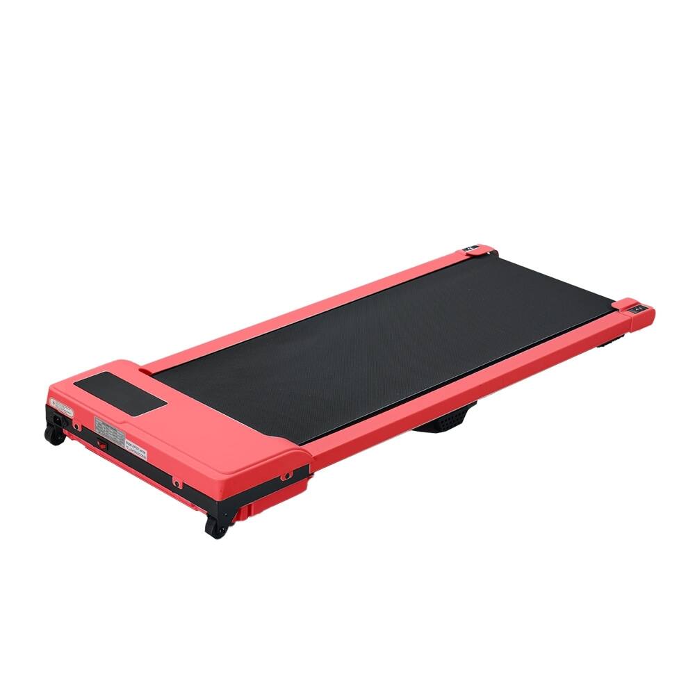 Alt View 9. Loheer - Loheer 3 in 1 Portable Treadmill Walking Pad Under Desk Quiet 2.0 HP Brushless Motor 220 lbs Capacity Compact Red - Red.