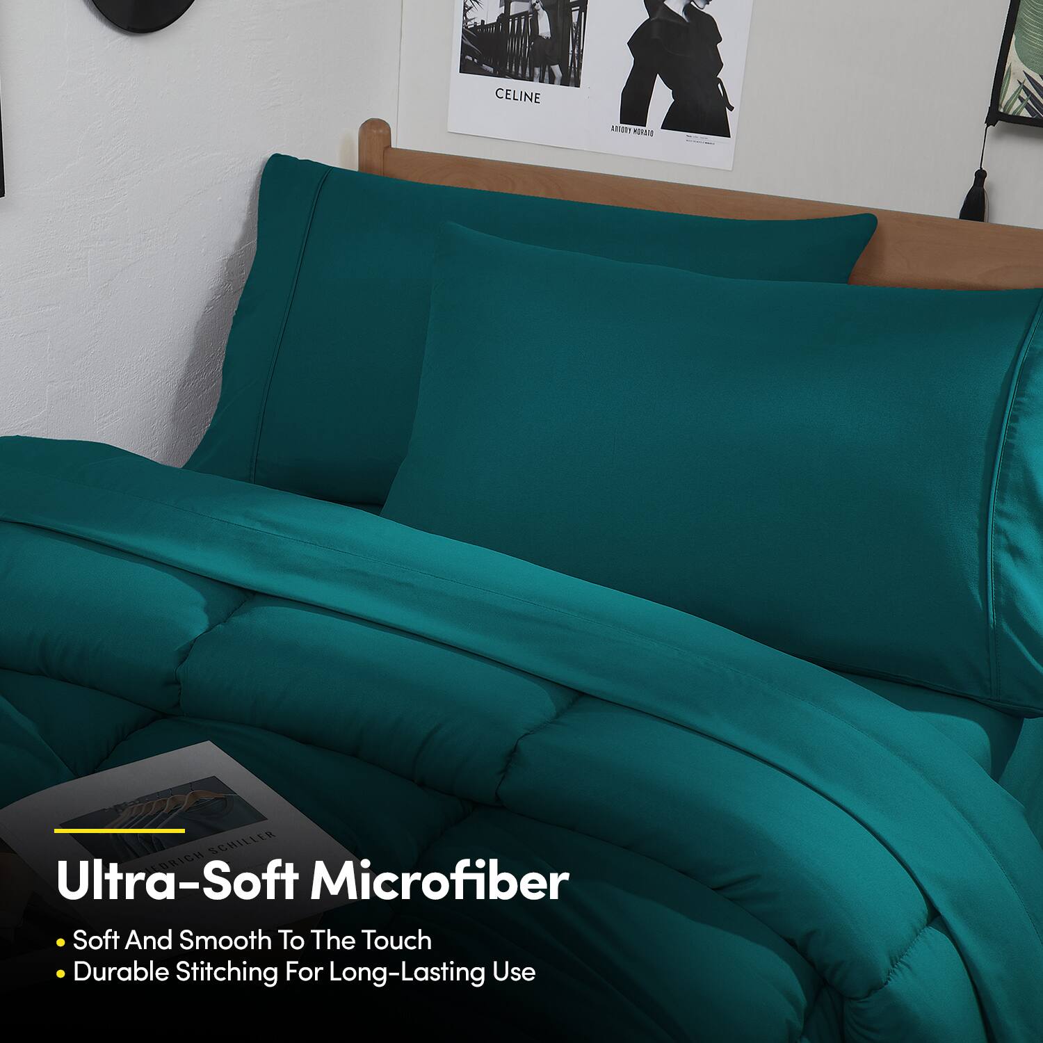 Ultra-Soft Microfiber  
- Soft And Smooth To The Touch  
- Durable Stitching For Long-Lasting Use