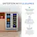 ENTERTAIN WITH ELEGANCE 2k F Active Cooling Technology Fan forced air circulation maintains consistent and even temperature. Dual Temperature Dedicated zones with adjustable temperature settings for both wine and beverages neoi Dual Lock System Each door features a secure lock, your collection is safely stored and protected from unauthorized access.