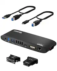 plugable DCD na R uSSD - 1 3 S uSSS a HOMI ....... ......9 ae ale oN - DisplayLink - mCda LAN DVI VGA DVI HDMI