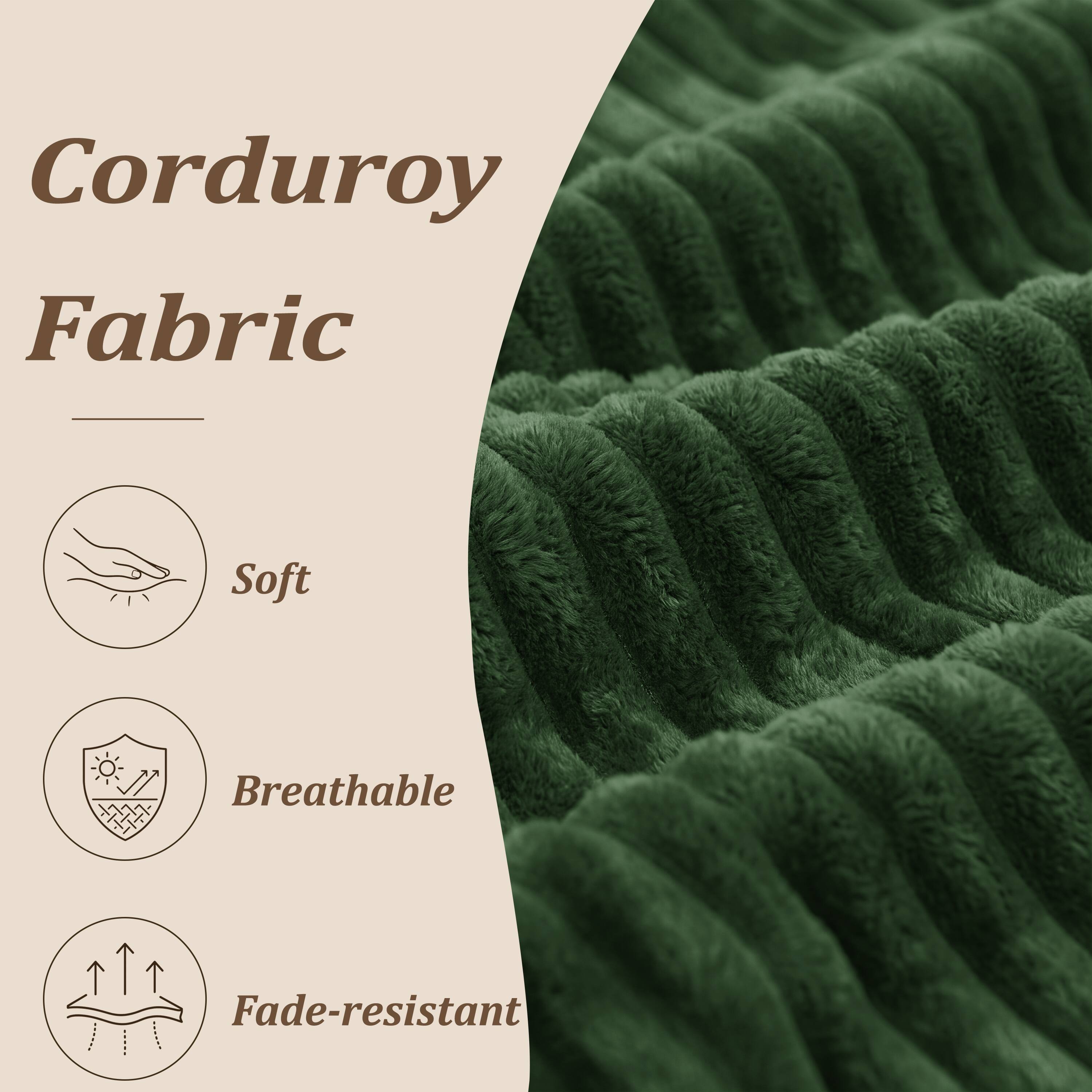 Corduroy Fabric

- Soft
- Breathable
- Fade-resistant