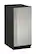 Angle. U-Line - 15" 55-lb Clear Ice Machine - Stainless Steel.