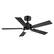 Angle. Breezary - 42" Ceiling Fan with Integrated LED Light Kit, 6-Speed DC Motor, Remote Control and Reversible Blades - Matte Black.
