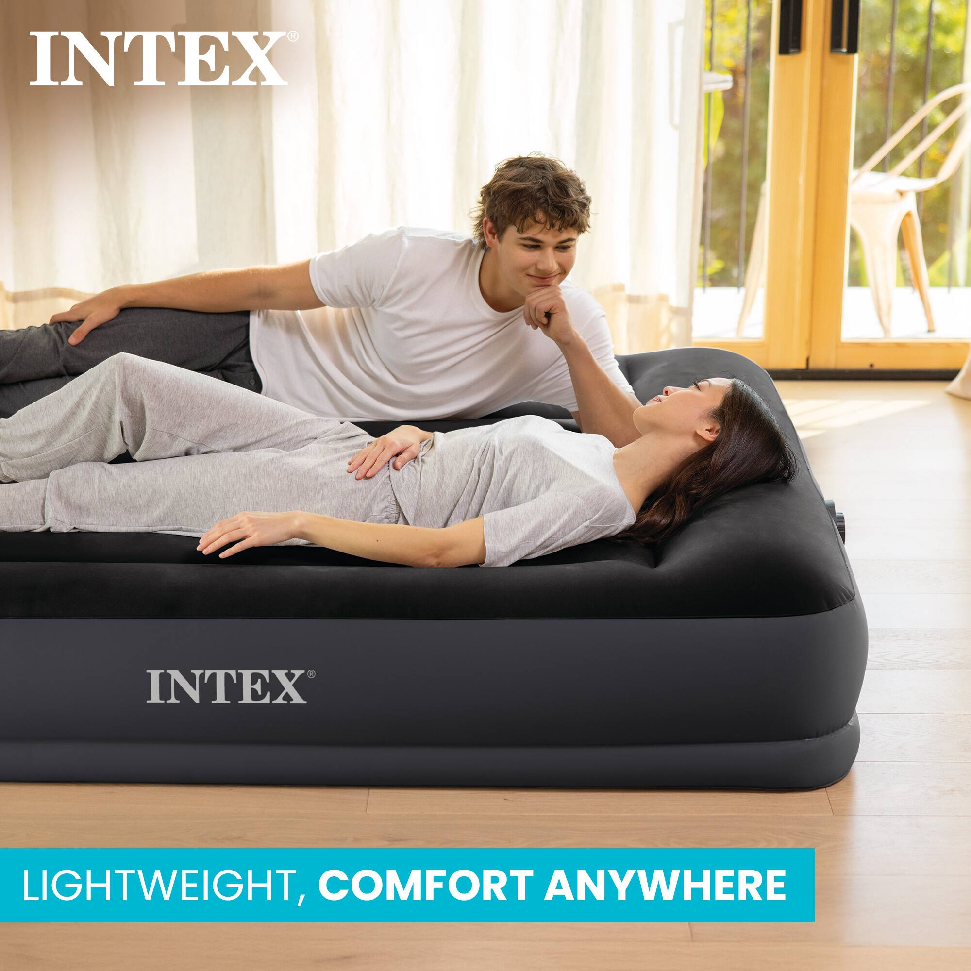 INTEX  
LIGHTWEIGHT, COMFORT ANYWHERE