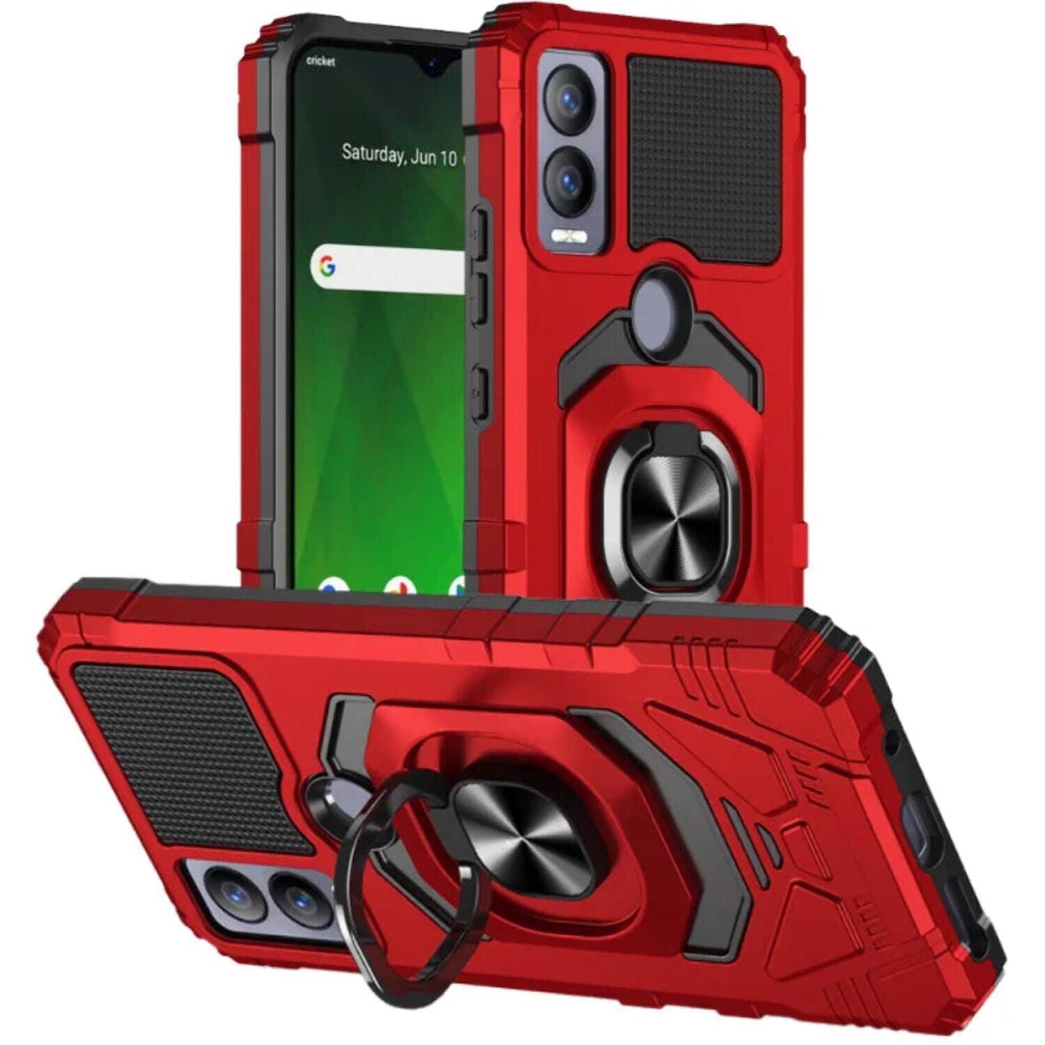 RomeTech - Rome Tech Armor Case for Cricket Magic 5G - Red