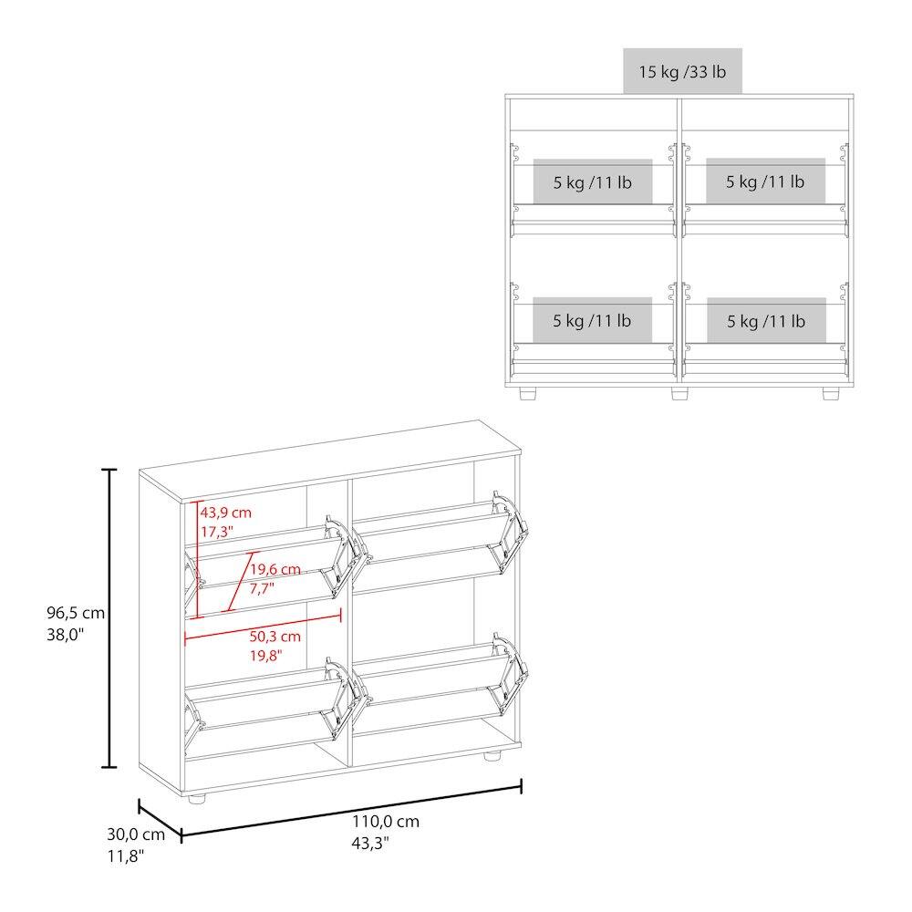 15 kg / 33 lb  
5 kg / 11 lb  
5 kg / 11 lb  
5 kg / 11 lb  
5 kg / 11 lb  

96.5 cm / 38.0"  
43.9 cm / 17.3"  
19.6 cm / 7.7"  
50.3 cm / 19.8"  
30.0 cm / 11.8"  
110.0 cm / 43.3"