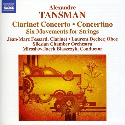 Laurent Decker - Clarinet Cto / Concertino / Six Movements Strings   - COMPACT DISCS [CD]