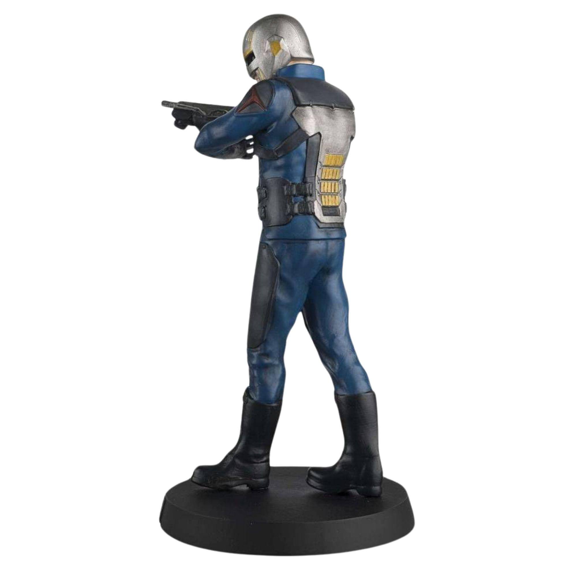 Alt View 2. Marvel - Eaglemoss Marvel Movie Collection 1:16 Figurine | Nova Corps - Blue.