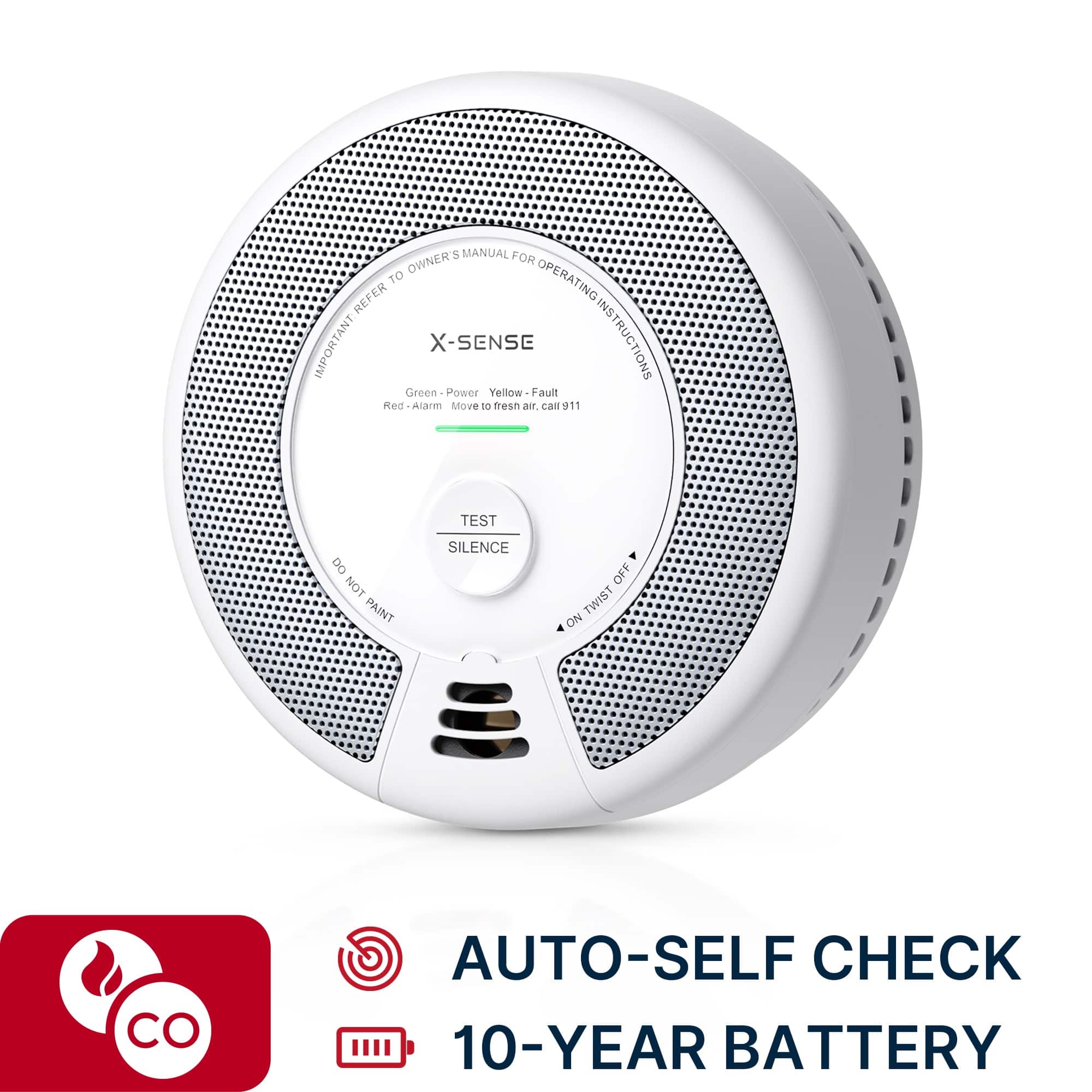 X-SENSE - 10-Year Battery Smoke and CO Alarm with Photoelectric Sensor and LED Light 1 Pack price history on PriceWatchPro