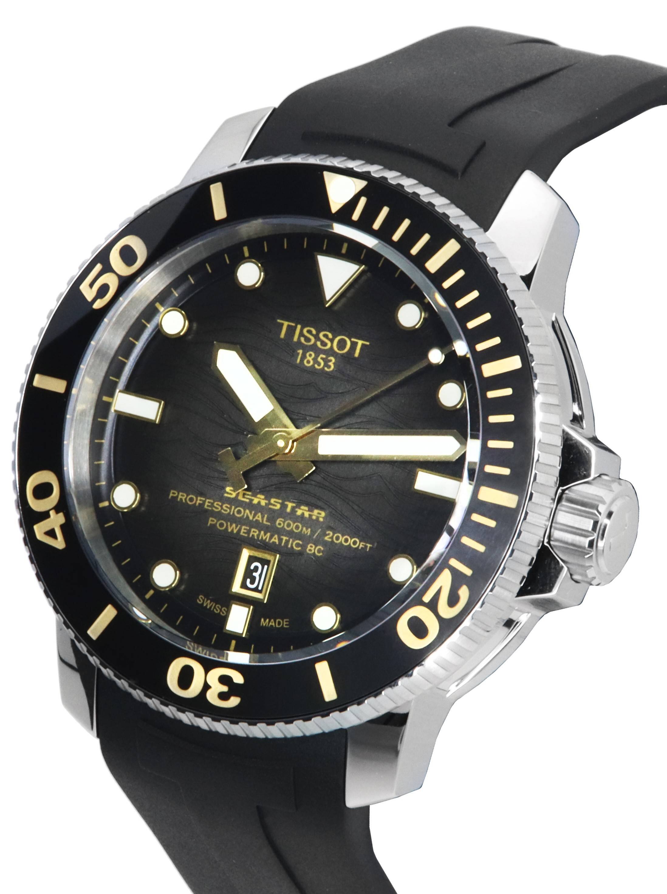 50 TISSOT 1853 40 PROFESSIONAL SEASTAR POWERMATIC 600 / BC 2000FT 31 SWISS 120 MADE SMnA 30