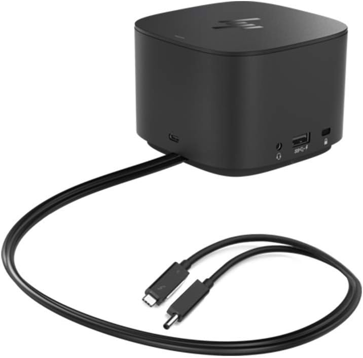 Alt View 1. HP - HP Thunderbolt Dock 230W G2 w/ Combo Cable (3TR87UT#ABA).