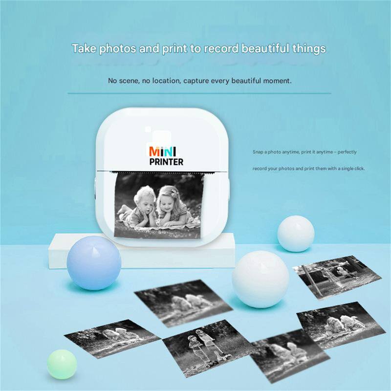 Take photos and print to record beautiful things

No scene, no location, capture every beautiful moment.

MINI PRINTER

Snap a photo anytime, print it anytime – perfectly record your photos and print them with a single click.