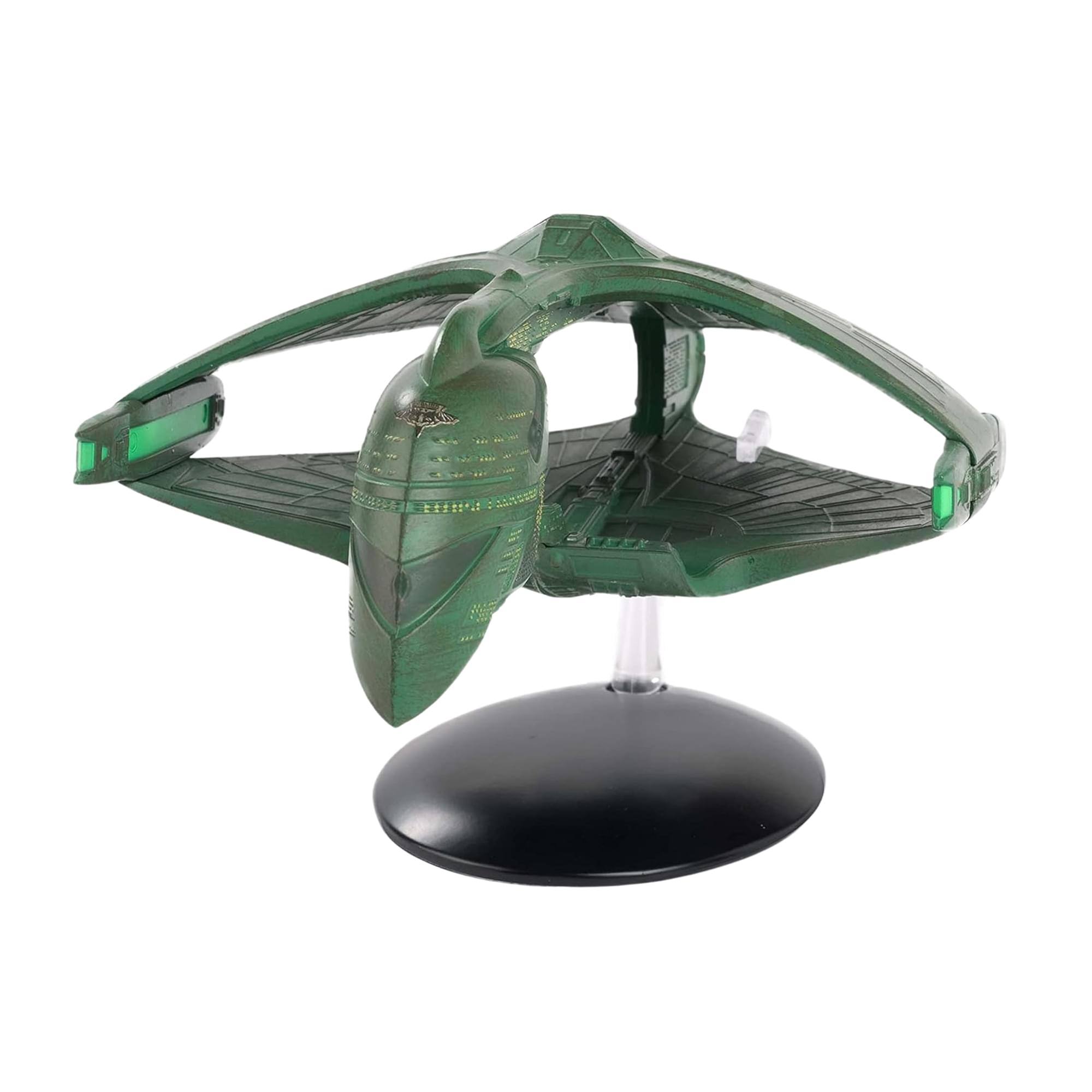 Alt View 10. Eaglemoss - Eaglemoss Star Trek Starship Replica | Romulan Warbird - Green.