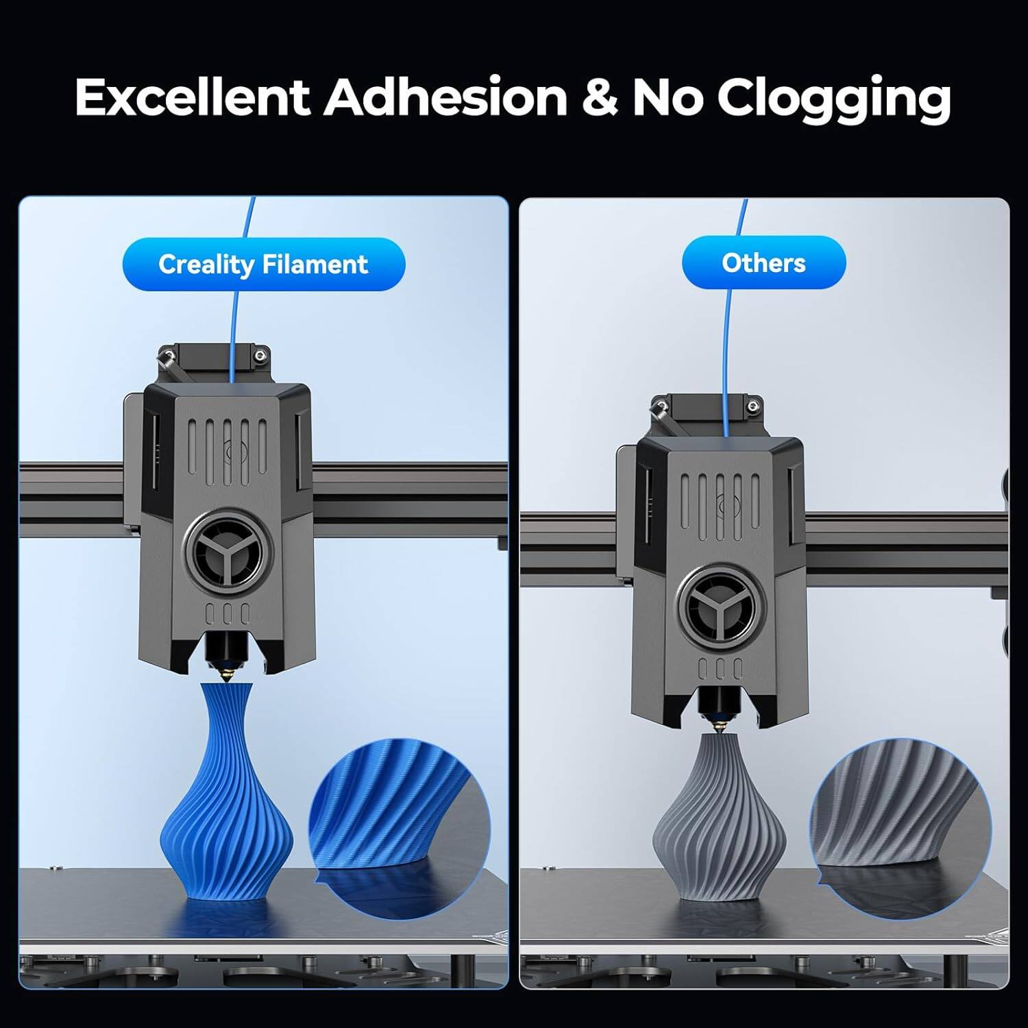 Excellent Adhesion & No Clogging Creality Filament Others