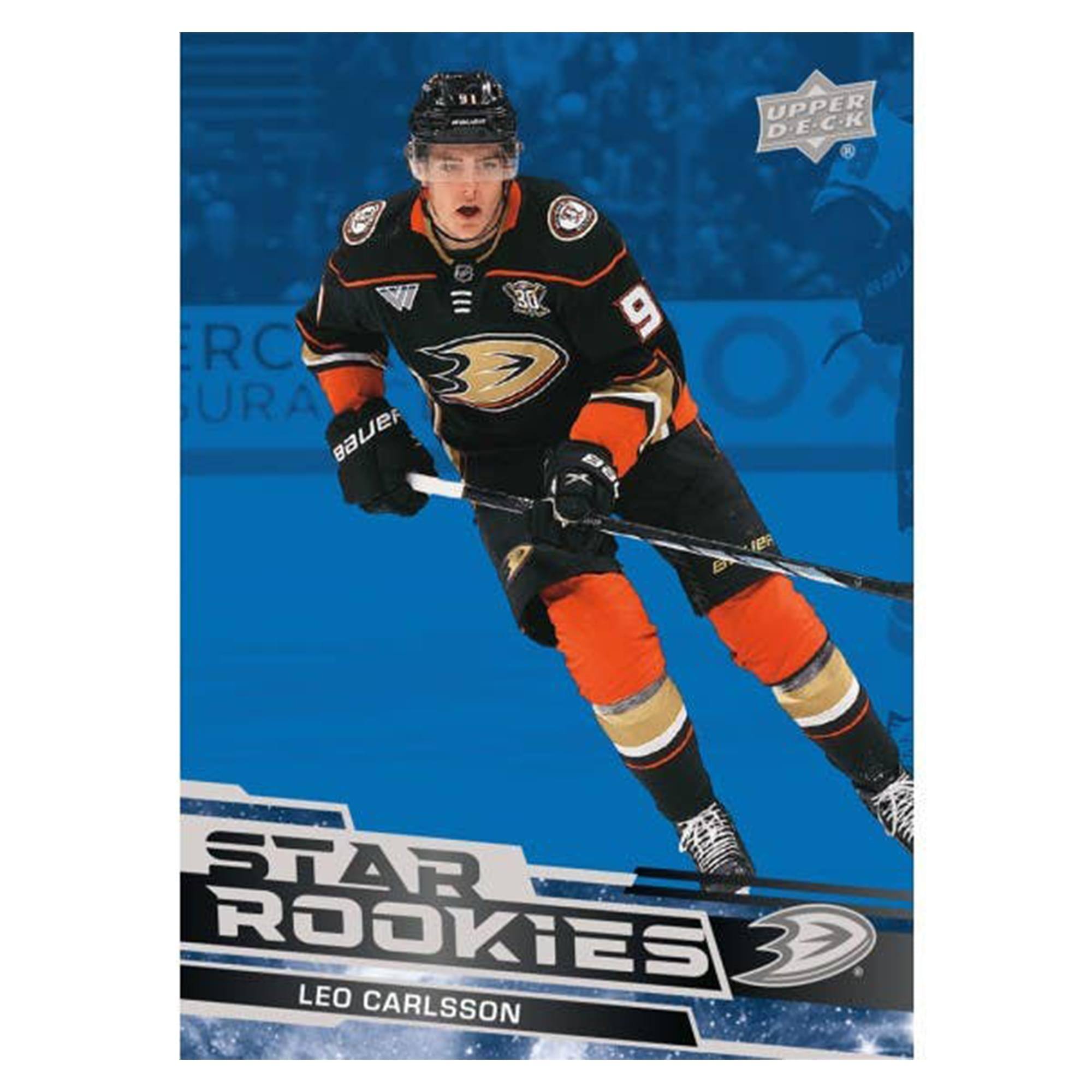 UPPER DECK E 30 9 RC 3D 0 URA BAUER E - STAR ROOKIES LEO CARLSSON