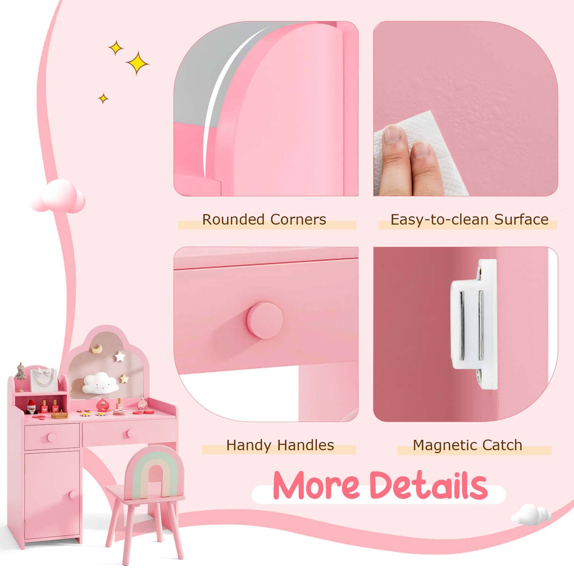Rounded Corners, Easy-to-clean Surface, Handy Handles, Magnetic Catch, More Details