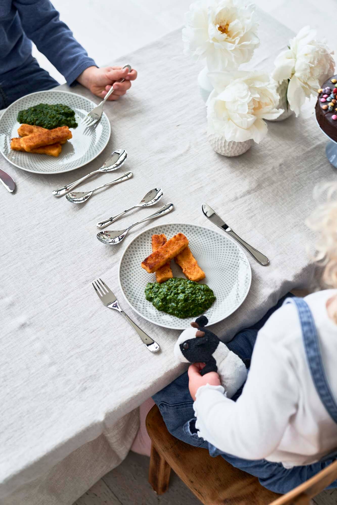 Alt View 4. ZWILLING - ZWILLING TWIN Kids Filou 4-pc 18/10 Stainless Steel Flatware Set - Stainless Steel.