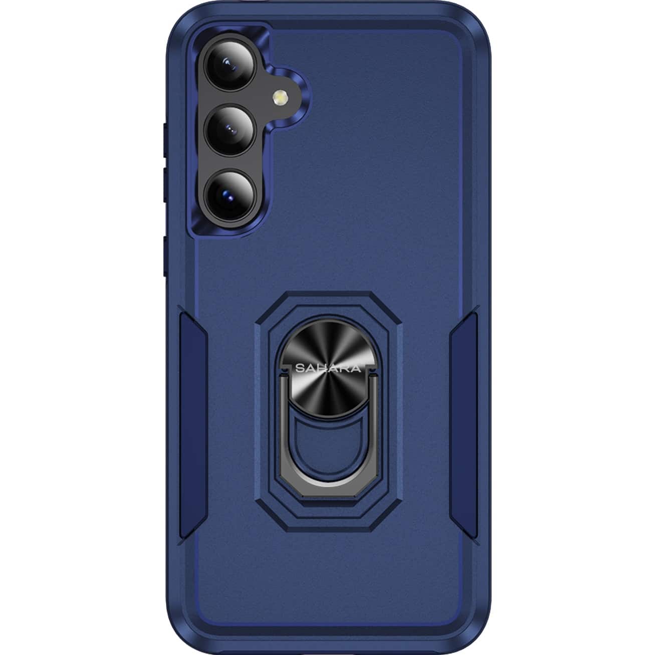 Front. SaharaCase - Raider Series Kickstand Case for Samsung Galaxy A35 5G - Desert Blue.
