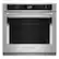 Front. KitchenAid - 30" Built-In Single Electric Convection Wall Oven with Air Fry Mode - Stainless Steel.