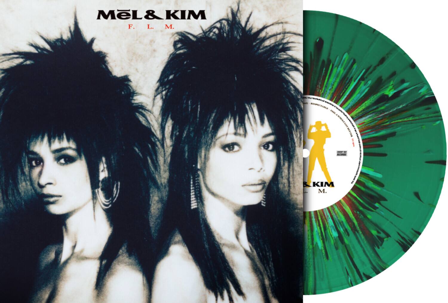 Mel & Kim - F.L.M. - Green Splatter Vinyl   - VINYL LP price history on PriceWatchPro