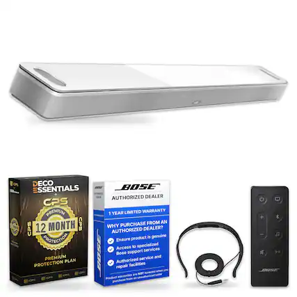 CPS DECO BOSE BOSE RISCO ZAUTHOBE ESSENTIALS UTHORIZED DEALER AUTHORIZED DEALER CPS PREMIUM 1 YEAR LIMITED WARRANTY FROM AN CPS 12 MONTH CPS WHY AUTHORIZED PURCHASE DEALER? FROECTION Ensure product is genuine Access to specialized support services BOSE Bose PREMIUM service and PROTECTION PLAN Authorized facilities repair when you CPS are NOT honored CPS warranties unauthorized seller CPS Product from an CPS CPS purchase
- II BOSE