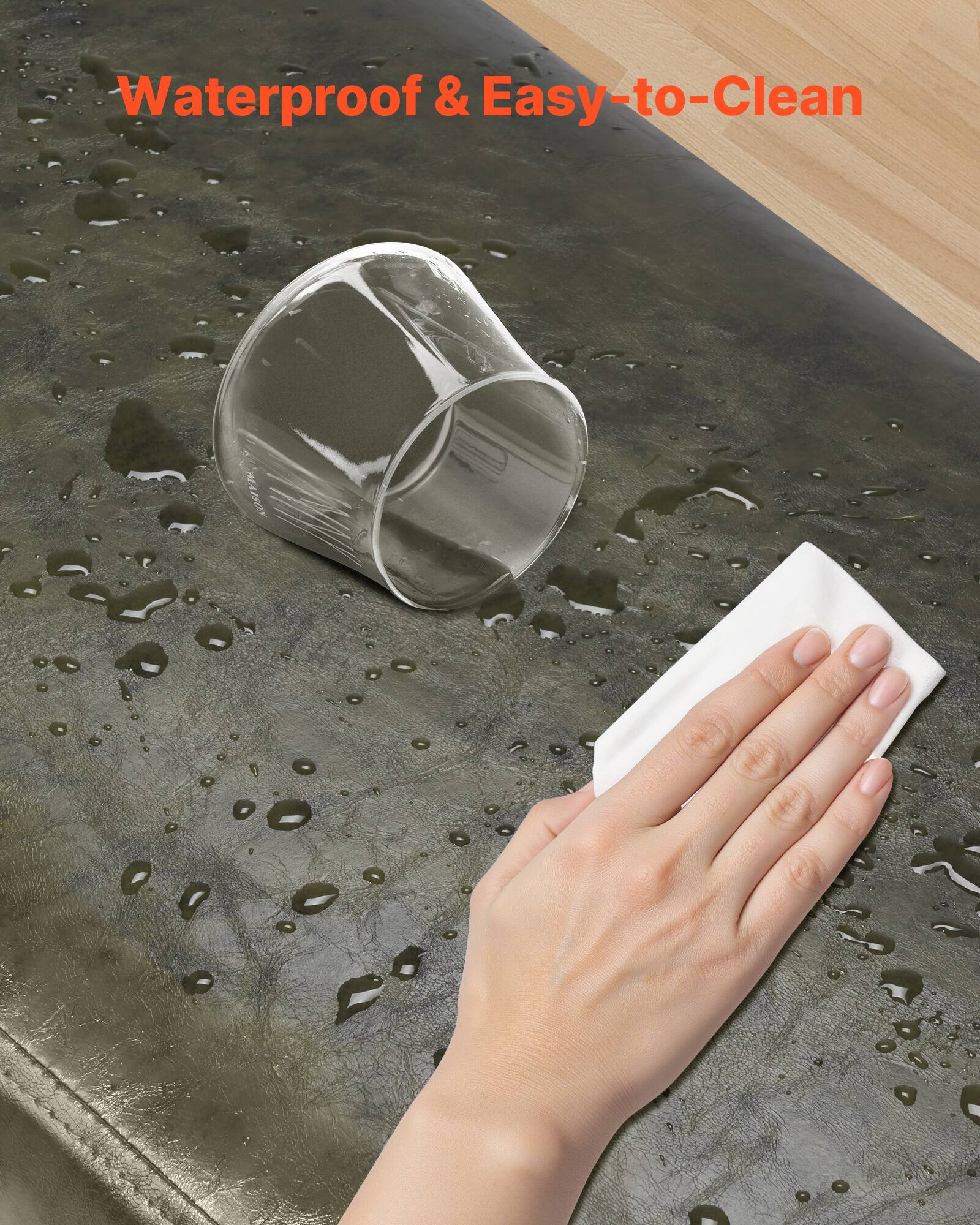 Waterproof & Easy-to-Clean