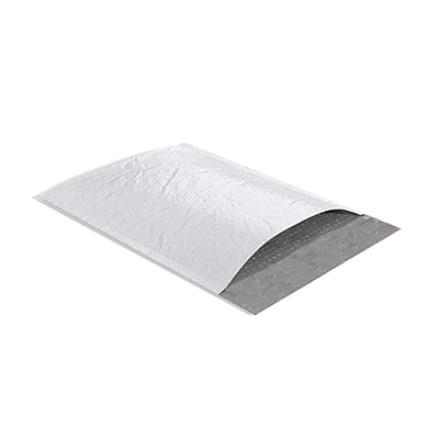Staples - 13.13 x 17.75 Self-Sealing Bubble Mailer, #6, 50/Carton - White price history on PriceWatchPro
