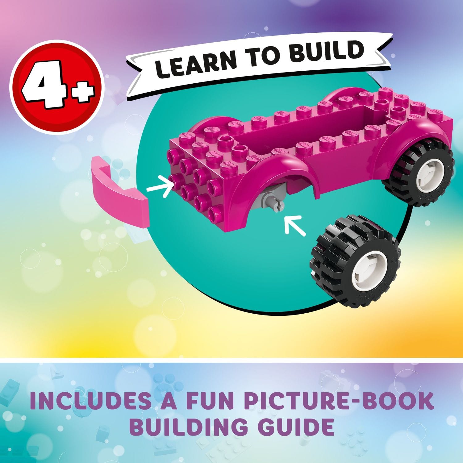 4+ LEARN TO BUILD INCLUDES A FUN PICTURE-BOOK BUILDING GUIDE