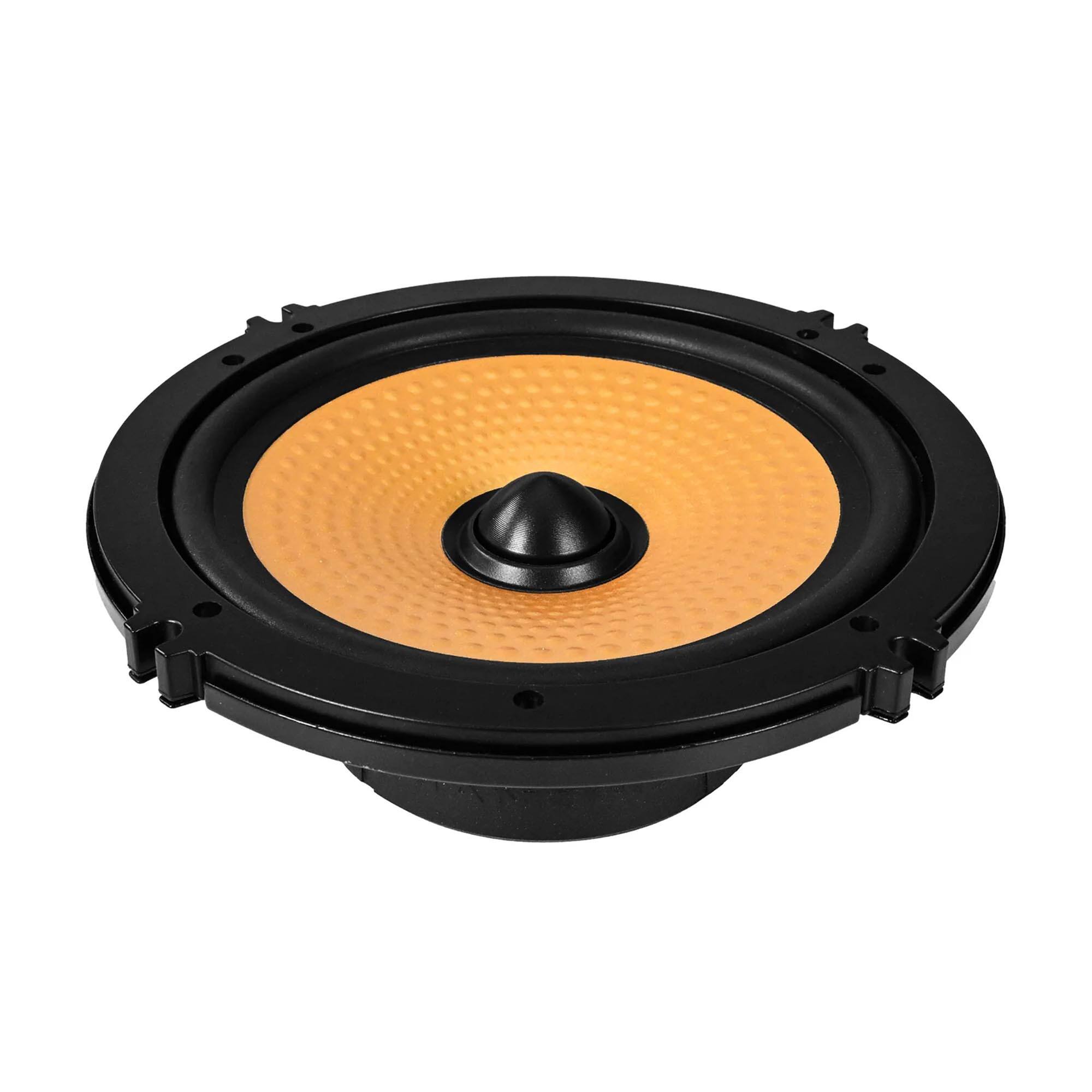 Alt View 10. Diamond Audio - Diamond Audio DMDX65C - DMDX Series 6.5" 2-way Component Speakers - Black/Gray.