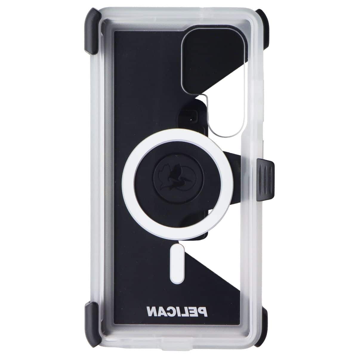 Pelican - Voyager Magnetic Case with Holster for Samsung Galaxy S25 Ultra - Clear