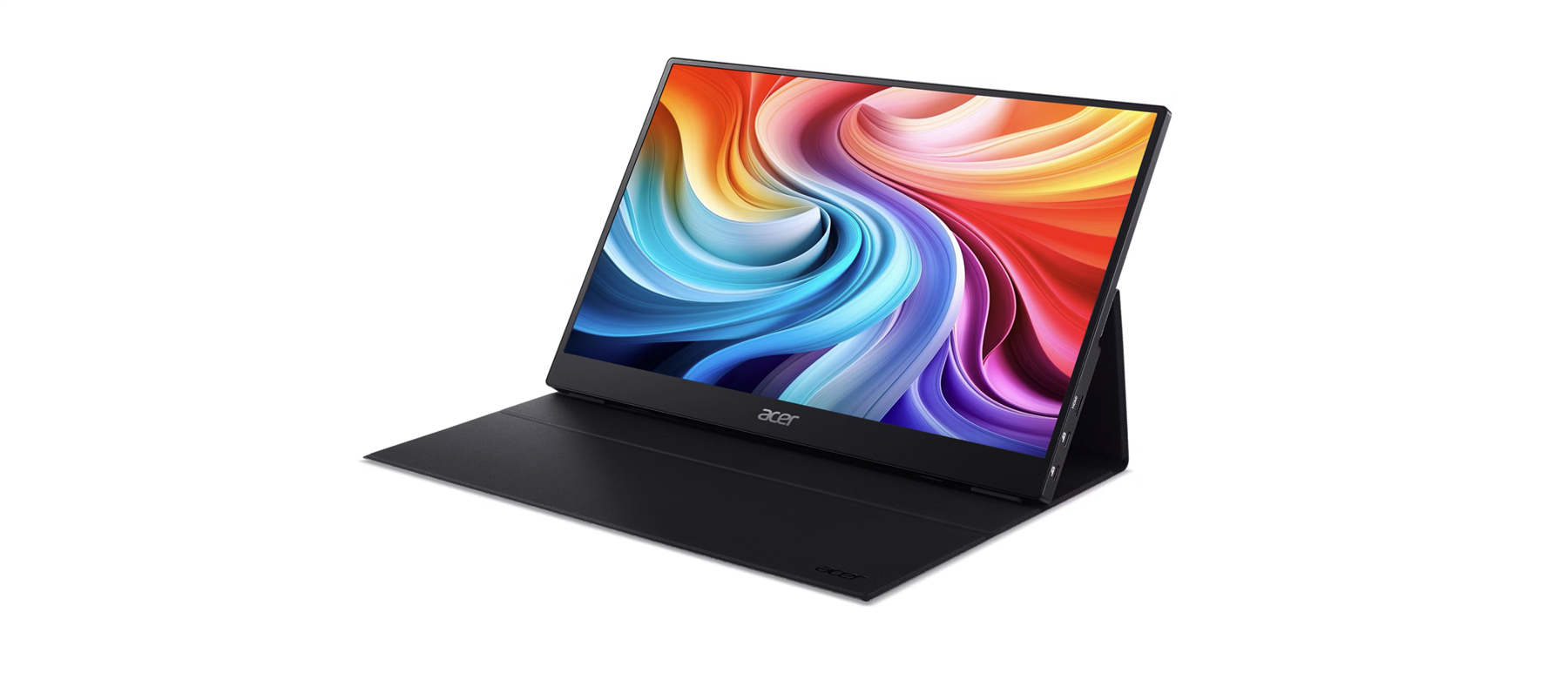 Left. Acer - PM161Q 15.6" Monitor 1920 x 1080 250 Nit 60 Hz 4 ms UM.ZP1AA.105 - Black.