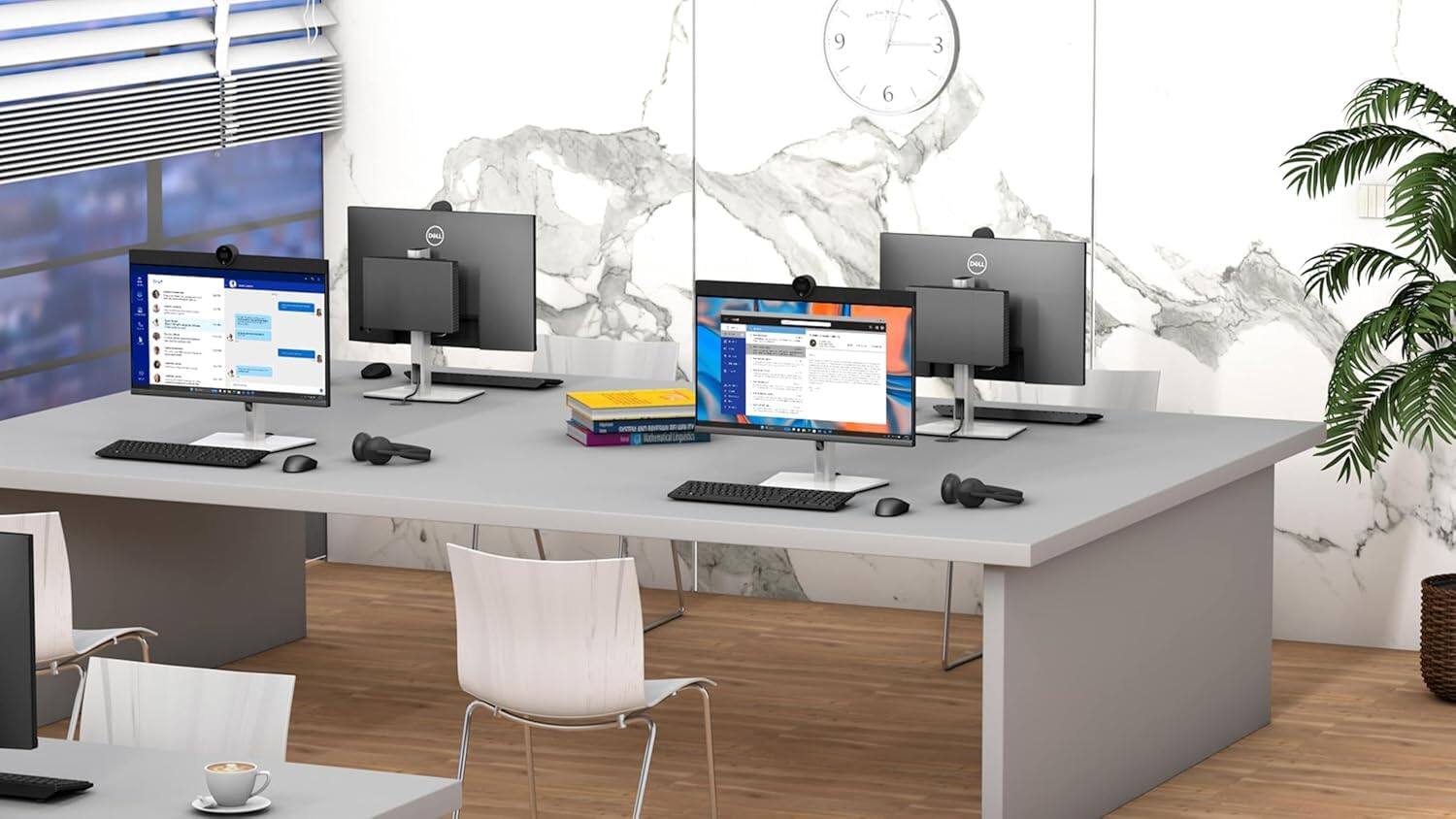 Alt View 3. Dell - Dell Pro Micro QCM1250 Mini PC, Intel i5-14500T, 8GB DDR5, 512GB SSD, Dual 4K, USB-C, RJ-45, Win 11 Pro - Black.