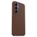 Left. OtterBox - Symmetry Cactus Leather Series Hard Shell for Samsung Galaxy S25 - Brown.