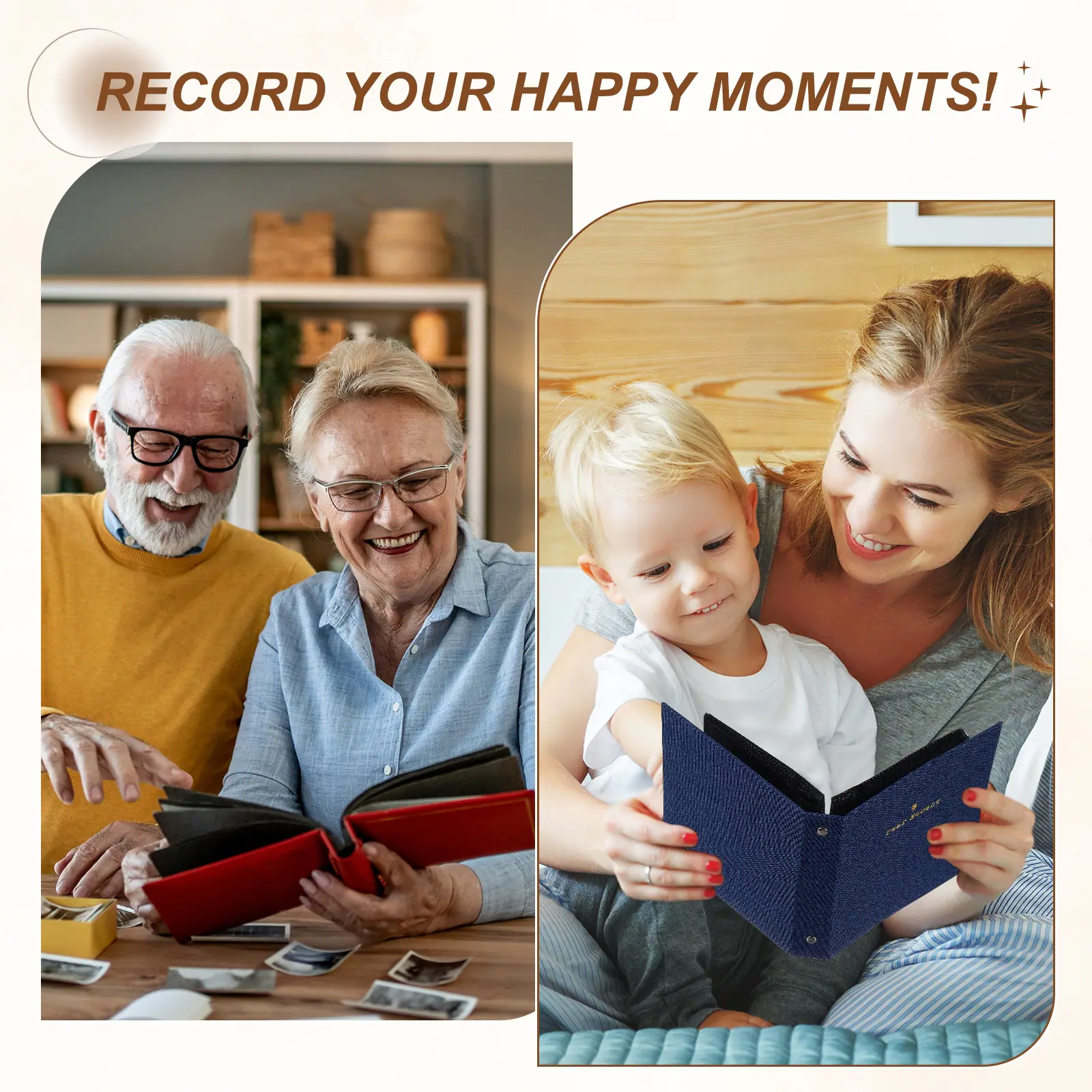 RECORD YOUR HAPPY MOMENTS!