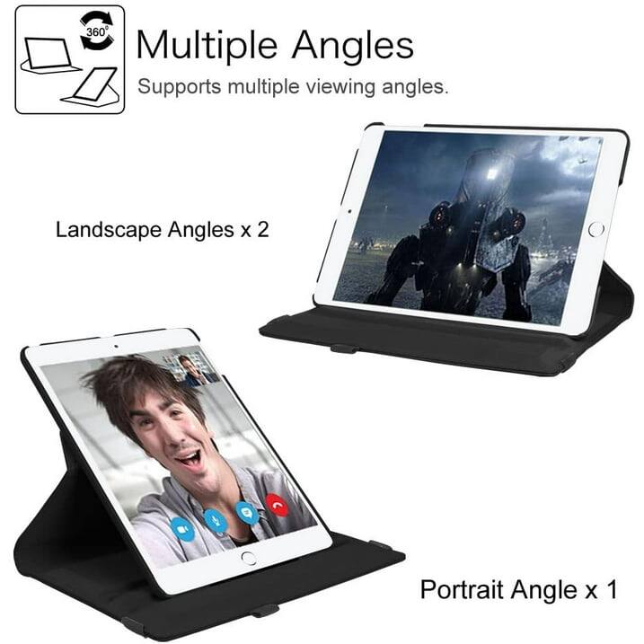 Multiple Angles  
Supports multiple viewing angles.  

Landscape Angles x 2  
Portrait Angle x 1