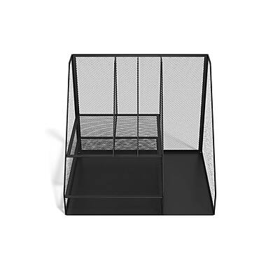 Alt View 1. TRU RED - 6-Compartment Metal, Matte - Matte Black.