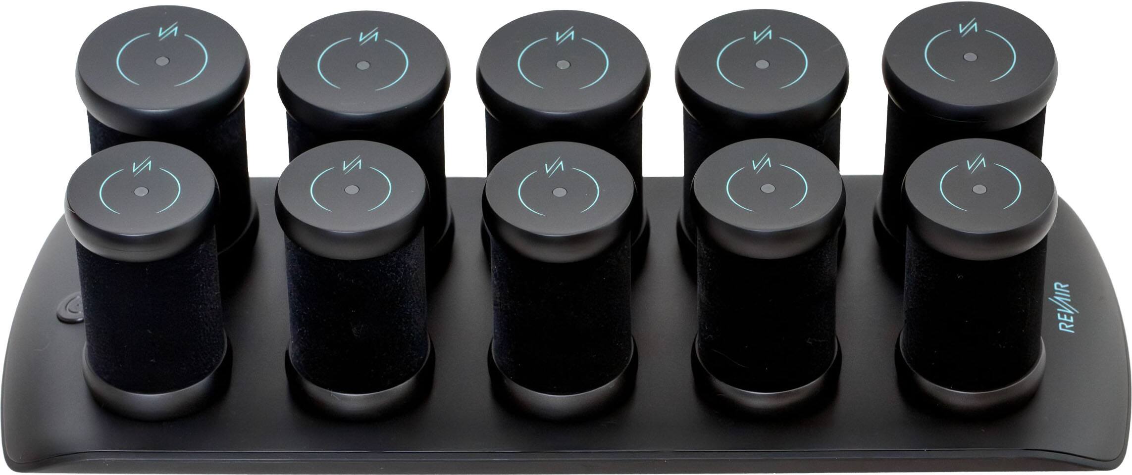 Angle. RevAir - Amplifying Ceramic Hot Rollers - Black.