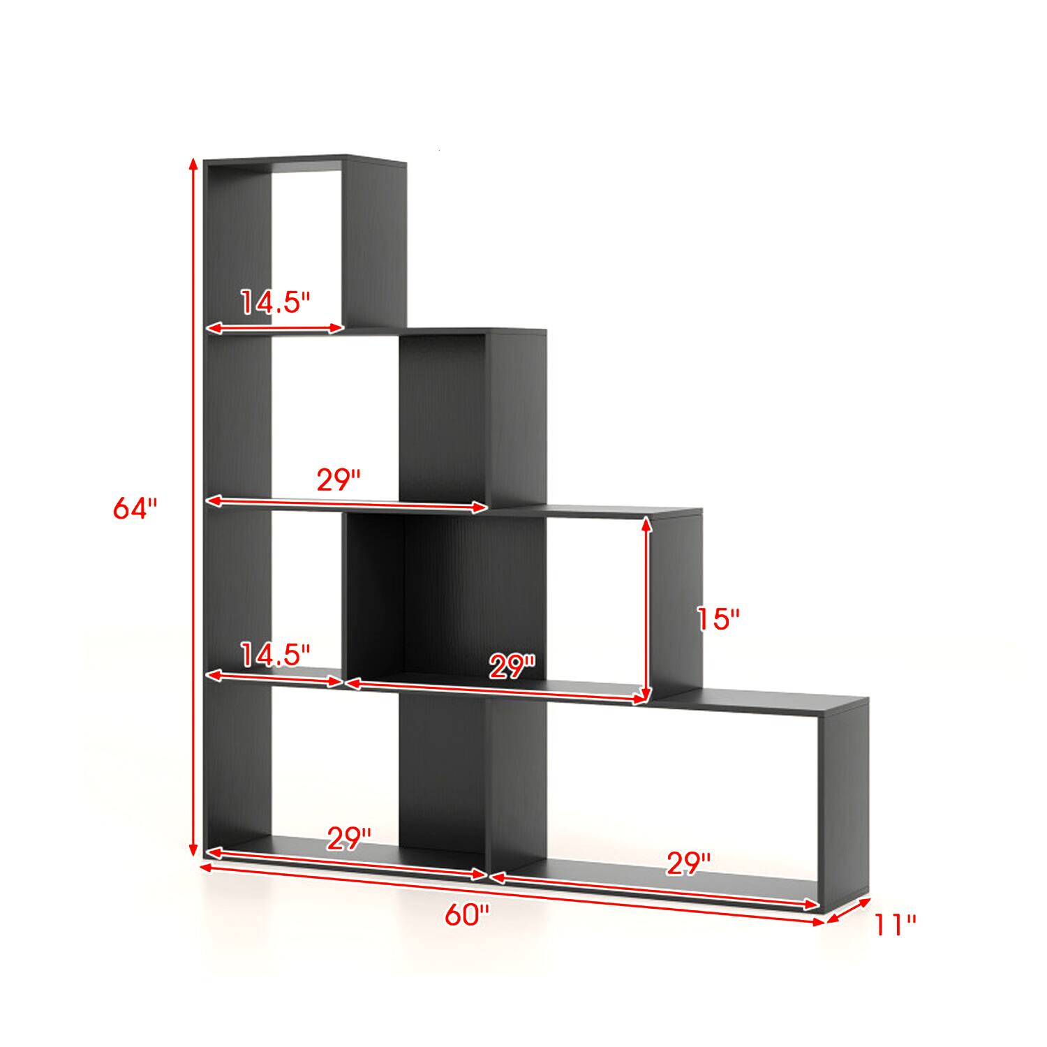 14.5" 64" 29" 14.5" 29" 15" 29" 29" 60" 11"