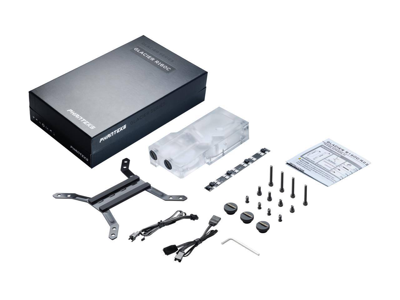 GLACIER SERIES  
GLACIER R160C  
PHANTEKS  

PHANTEKS GLACIER R160C