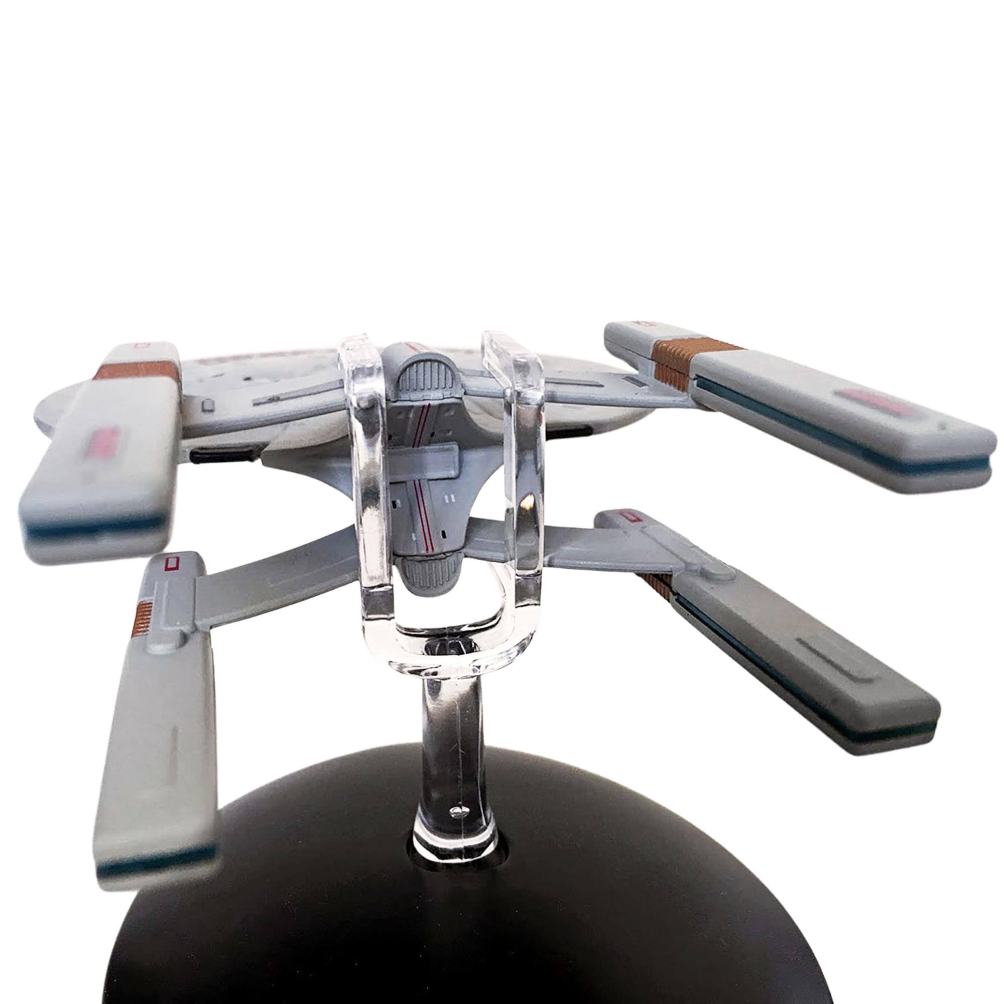 Alt View 4. Eaglemoss - Eaglemoss Star Trek Starship Replica | USS Awahnee - Grey.