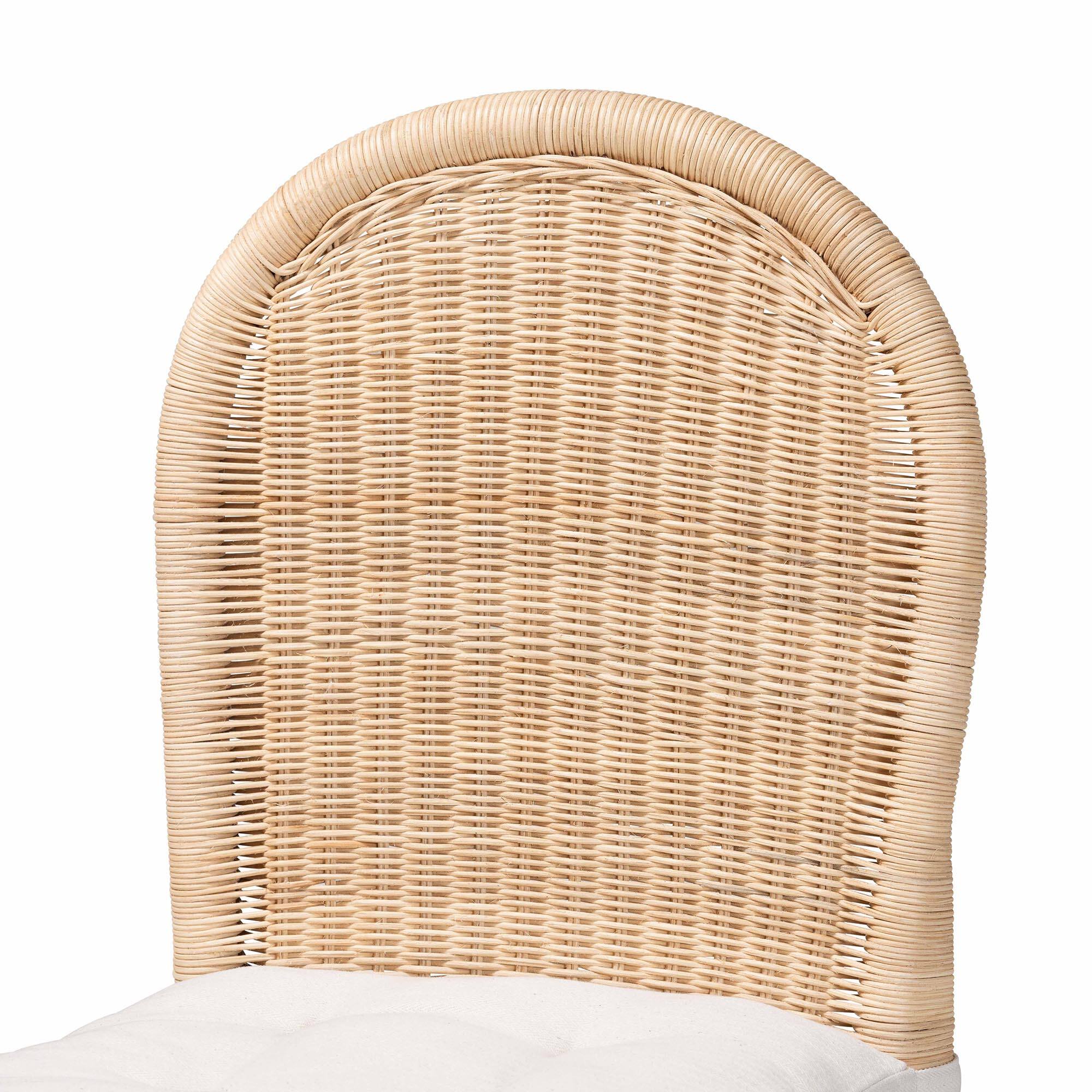Alt View 1. bali & pari - Bilu Bohemian Natural Rattan Dining Chair - Natural.