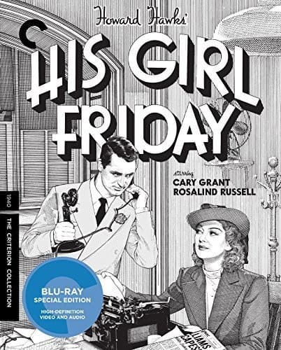 His Girl Friday (Criterion Collection)  - BLU-RAY