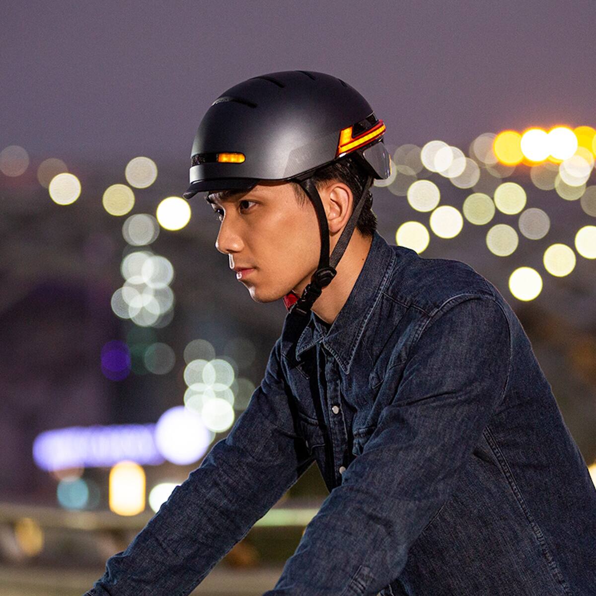 Back. LIVALL - LIVALL BH51M NEO Smart Bike Helmet with speakers, Smart Lighting, Fall Detection & SOS Alert-Black - Black.